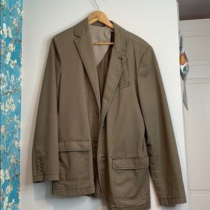 Men’s taupe green L.L BEAN jacket.